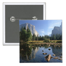 USA, California, Yosemite National Park, 5 Button