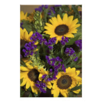 USA, close-up of bridal flower arrangement,