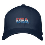 USA embroidered hats