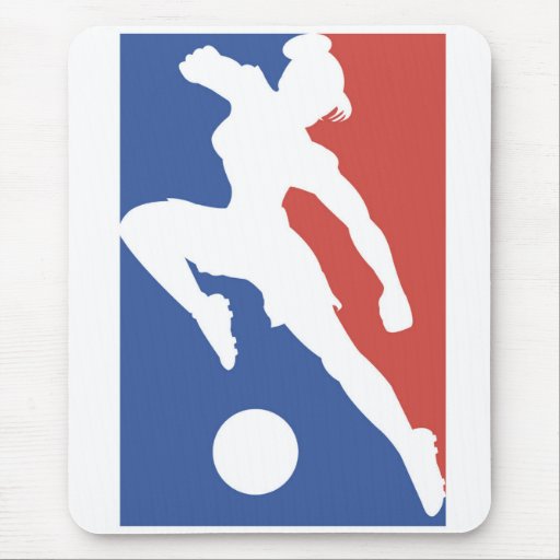 USA Female Soccer Tshirts and Gifts Mouse Pads