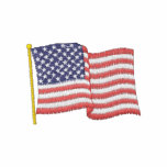 USA Flag 1B embroidered shirts