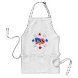 USA Flag and Stars aprons