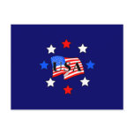 USA Flag and Stars
