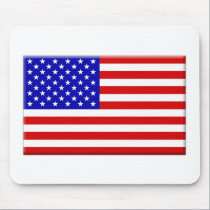 USA-Flag-bevelled mousepads