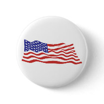 USA Flag Button