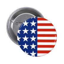USA Flag Button