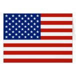 USA flag Card