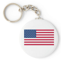 USA Flag Keychain