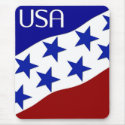 USA Flag mousepads