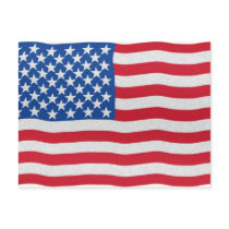 USA Flag Post Card
