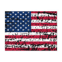 USA Flag Postcards