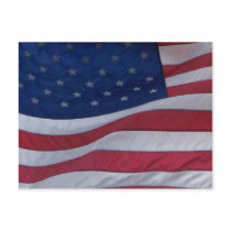 USA Flag Postcard