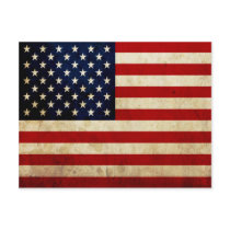 USA Flag Postcards