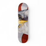 USA FLAG with EAGLE Skate Deck skateboards
