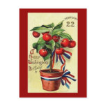 USA Geo Washingtons Birthday postcards