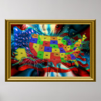 USA-July-4-2-1-Framed