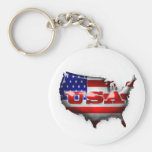 USA Keychain