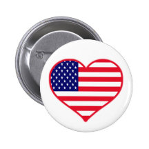 USA Love Buttons