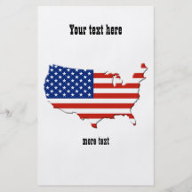 USA map Personalized Flyer