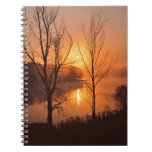 USA, New England, Maine. Autumn Sunrise Notebooks