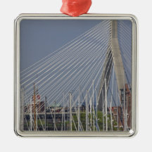 USA, New England, Massachusetts, Boston, boats Christmas Ornaments