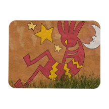 USA, New Mexico, Santa Fe. Wall mural of a Magnet