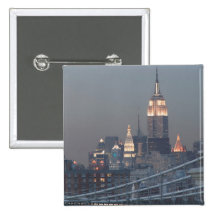 USA, New York City, View of Manhattan Bridge, Pin