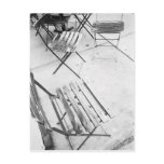 USA, NEW YORK: New York City Cafe Chairs,