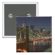 USA, New York, New York City, Manhattan: 10 Button