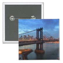 USA, New York, New York City, Manhattan: 26 Pinback Button
