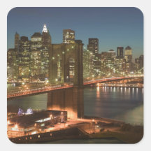 USA, New York, New York City, Manhattan: Sticker