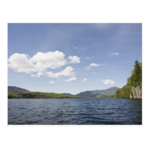 USA, New York State, Adirondack Mountains, Lake 2 Postcards