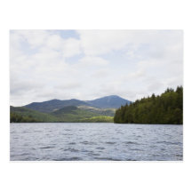 USA, New York State, Adirondack Mountains, Lake 4 Post Card