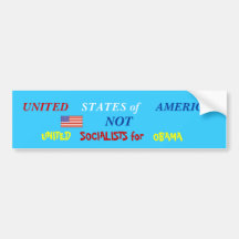 usa not uso bumper sticker