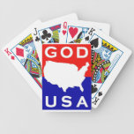 USA - "One Nation Under God" playing cards