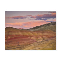 USA, Oregon, Mitchell, Painted Hills during 2 Post Card
