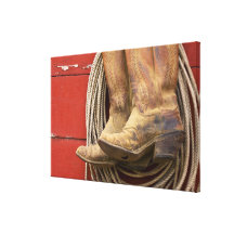 USA, Oregon, Seneca, Ponderosa Ranch. Close-up Stretched Canvas Prints