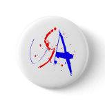 USA PAINT SPLATTER DESIGN buttons