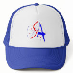 USA PAINT SPLATTER DESIGN hats