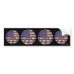 USA Peace Bumper Sticker bumper stickers