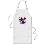 Usa Red, White, Blue Apron