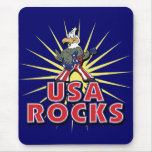 USA Rocks Eagle mousepads