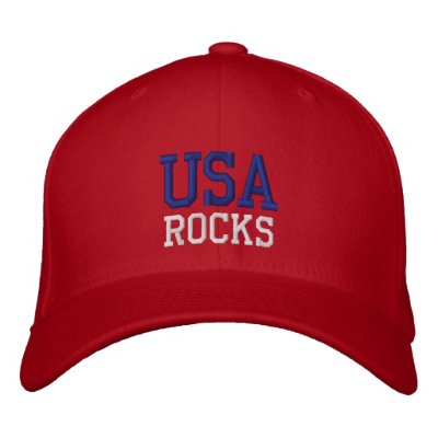 USA Rocks Embroidered Hat USA Rocks Embroidered Hat
