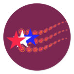 USA  series A1 stickers