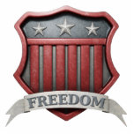USA Shield Photo Sculpture photo sculptures