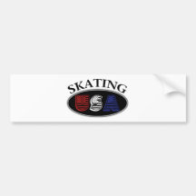 USA Skating Bumper Stickers
