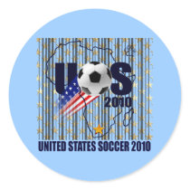 USA soccer Africa stars and stripes Sticker