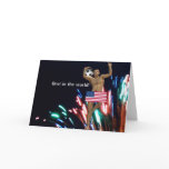 USA Soccer Greetings Card