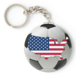 USA soccer keychains