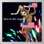 USA Soccer Poster posters